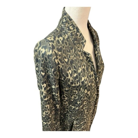 Vero Moda Brushed Animal Print Unlined Jacket~Size XS~Stitch Fix NWT  L12 02 - Picture 5 of 12
